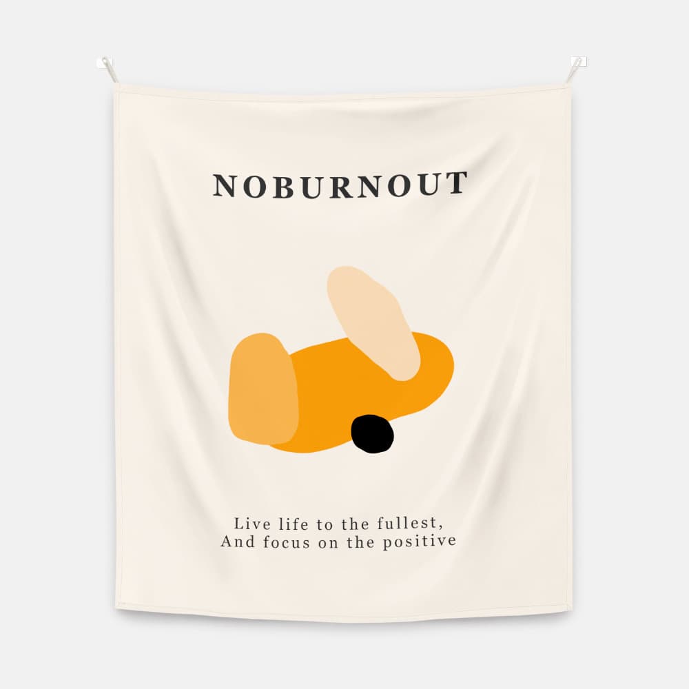 노번아웃 패브릭 포스터 대형 이미지