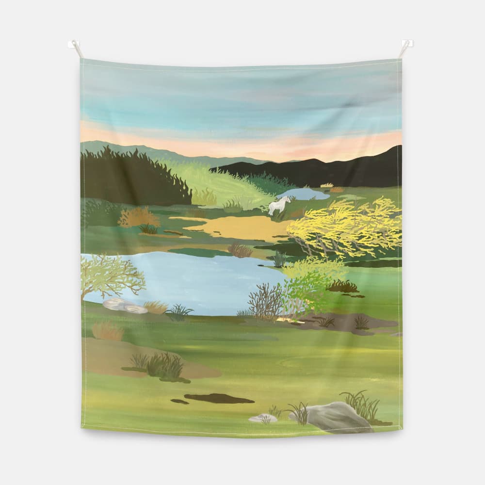 증식하는 것들과 그 속의 생명력 패브릭 포스터 대형 이미지