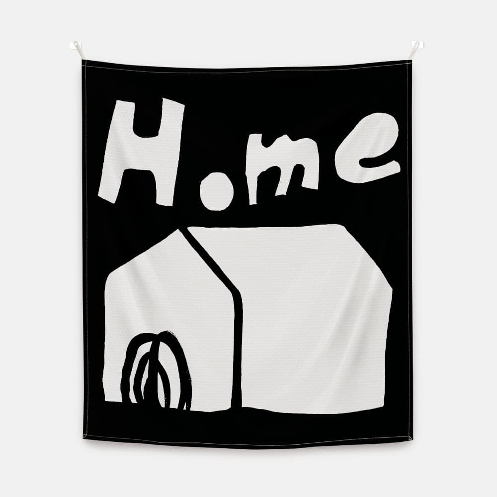 home 패브릭 포스터 대형 이미지