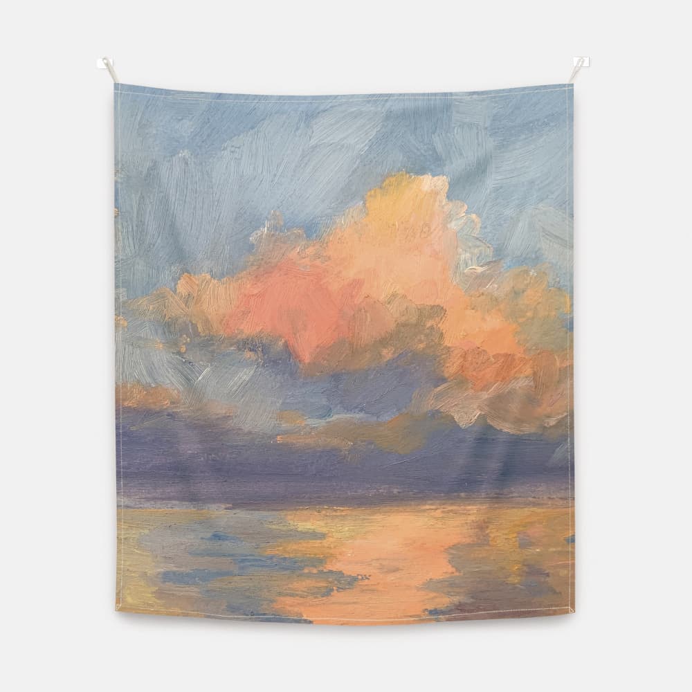 a feeling of sunset 패브릭 포스터 대형 이미지