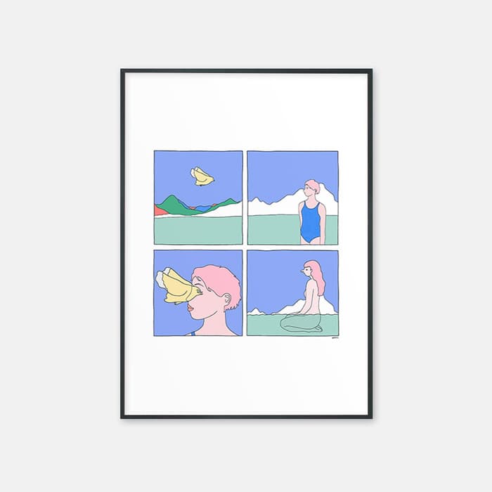 너를 보고 나는 네가 됐어 포스터 이미지