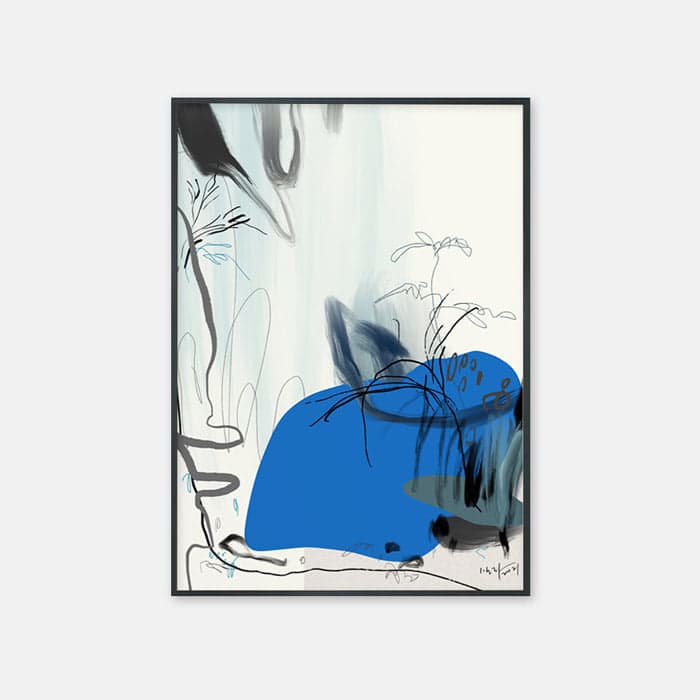 비오는 숲3 포스터 이미지