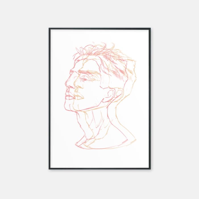 굴레 화이트 포스터 이미지