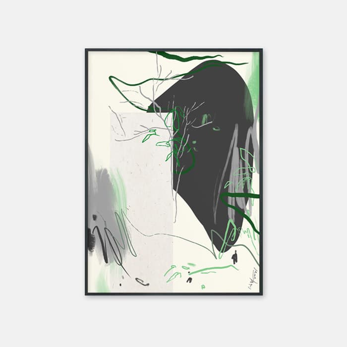 비오는 숲5 포스터 이미지