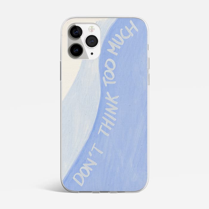 don't think too much 젤리케이스 이미지