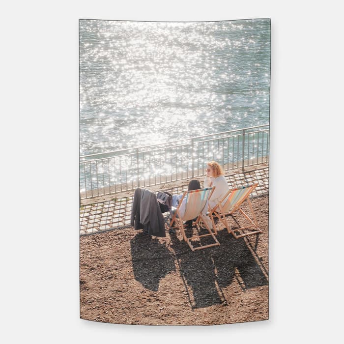 sunshower 쉬폰 패브릭 포스터 이미지