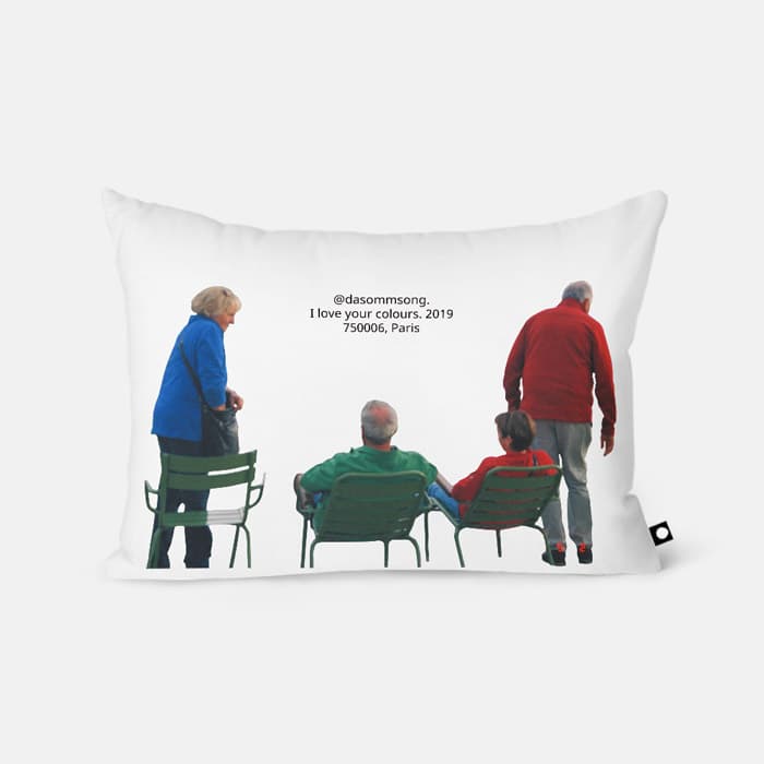 I love your colours 베개 커버 이미지