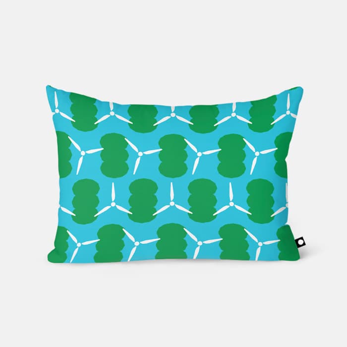 Windmill 베개 커버 이미지