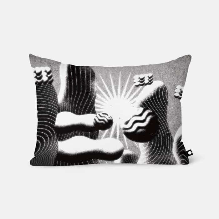 Black wonderland 베개 커버 이미지