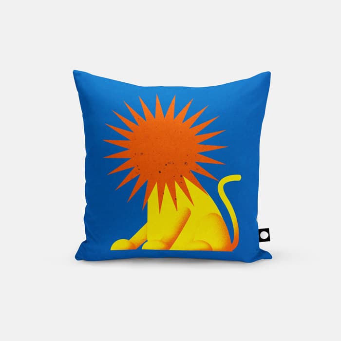 Lion 쿠션 커버 이미지