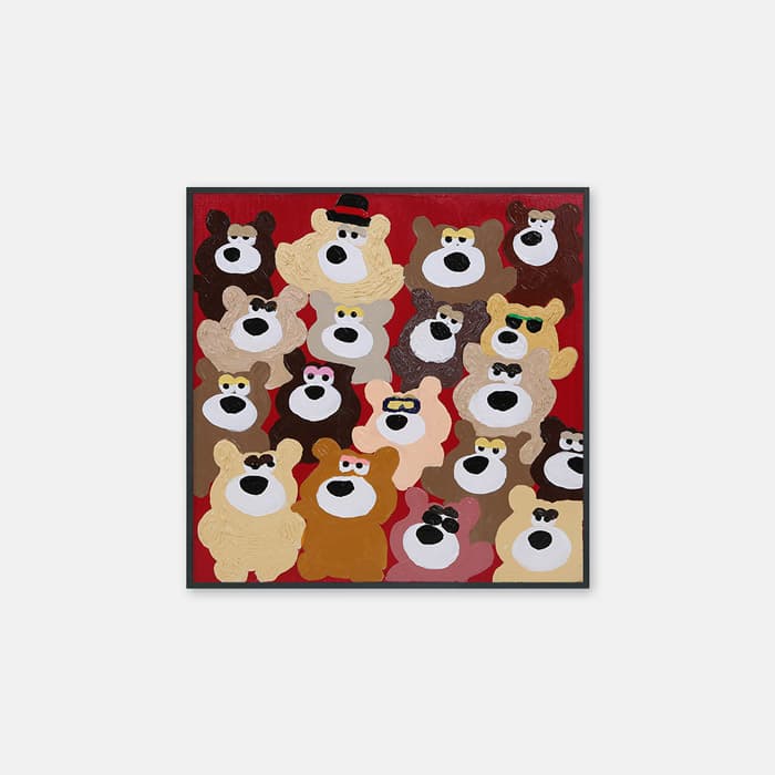 Waggle Waggle VivaB village Red 포스터 이미지