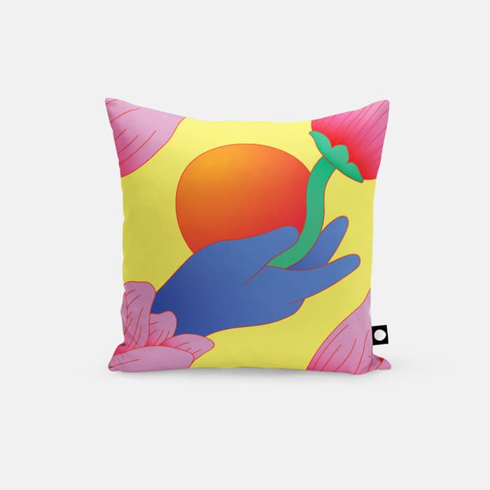 Flower Sermon 쿠션 커버 이미지