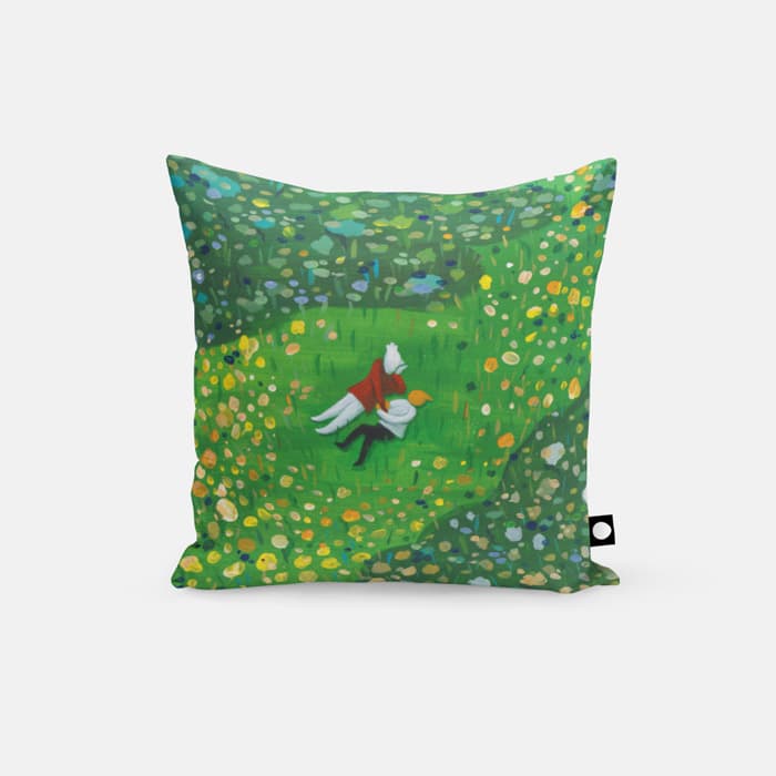 꽃그늘 001 쿠션 커버 이미지