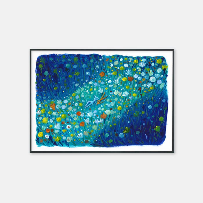 꽃바닥 002 포스터 이미지