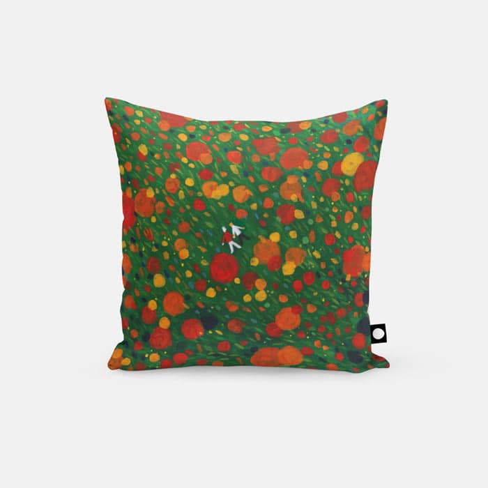 꽃바닥 001 쿠션 커버 이미지