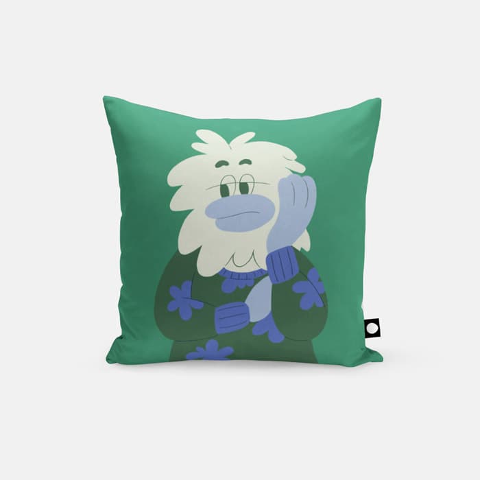 blue duck 쿠션 커버 이미지