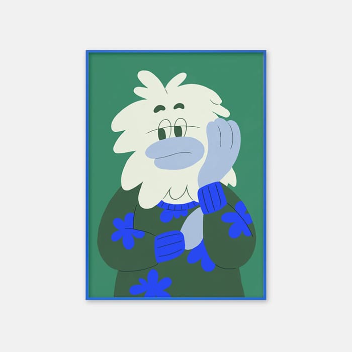 blue duck 포스터 이미지