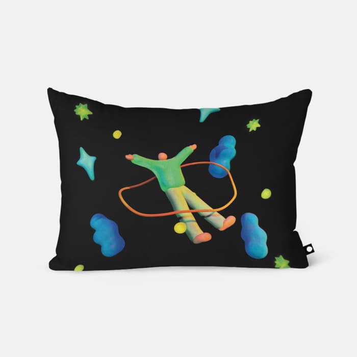 행복한 상상 베개 커버 이미지