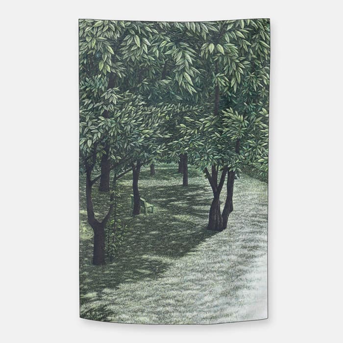 퀘렌시아 No.1 쉬폰 패브릭 포스터 이미지