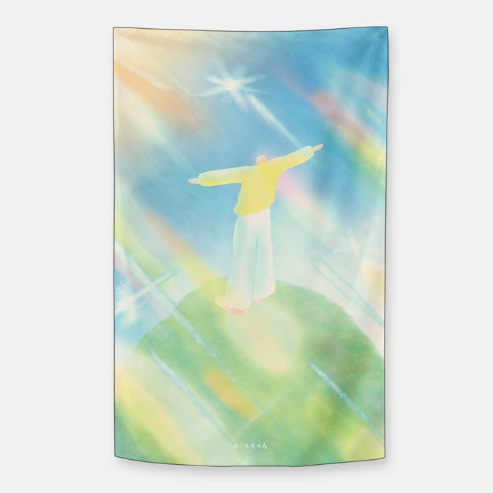 소소한 순간 쉬폰 패브릭 포스터 이미지