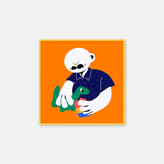 노는 것의 궤적 (track of hanging out by myself) 포스터 이미지