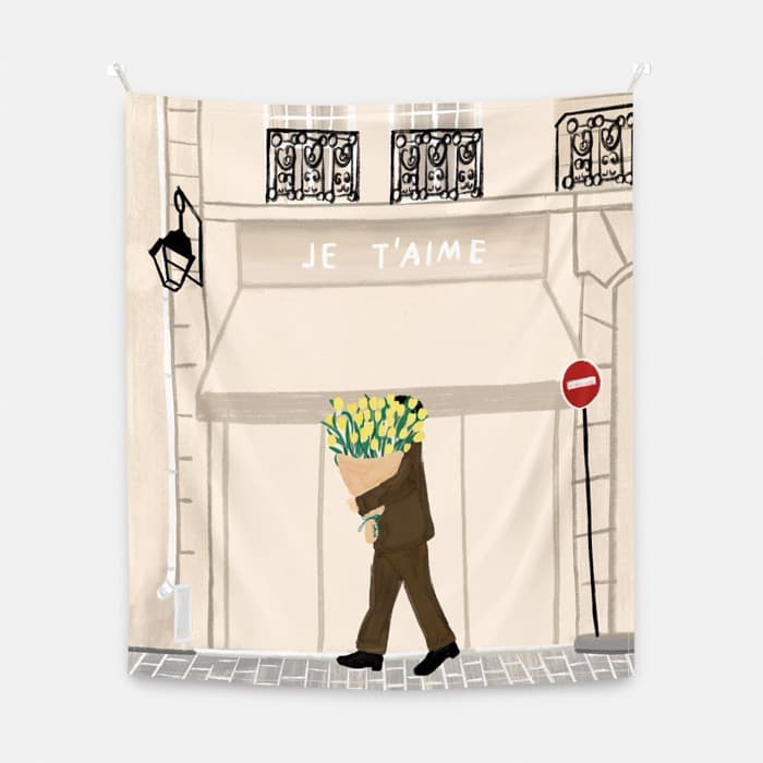 사랑, 안고 가는 길 패브릭 포스터 대형 이미지