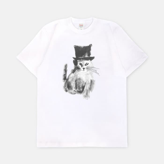 Hat Cat_2 반팔티셔츠 이미지