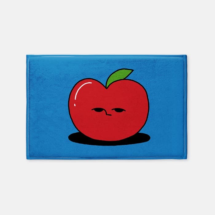 사과 발매트 이미지