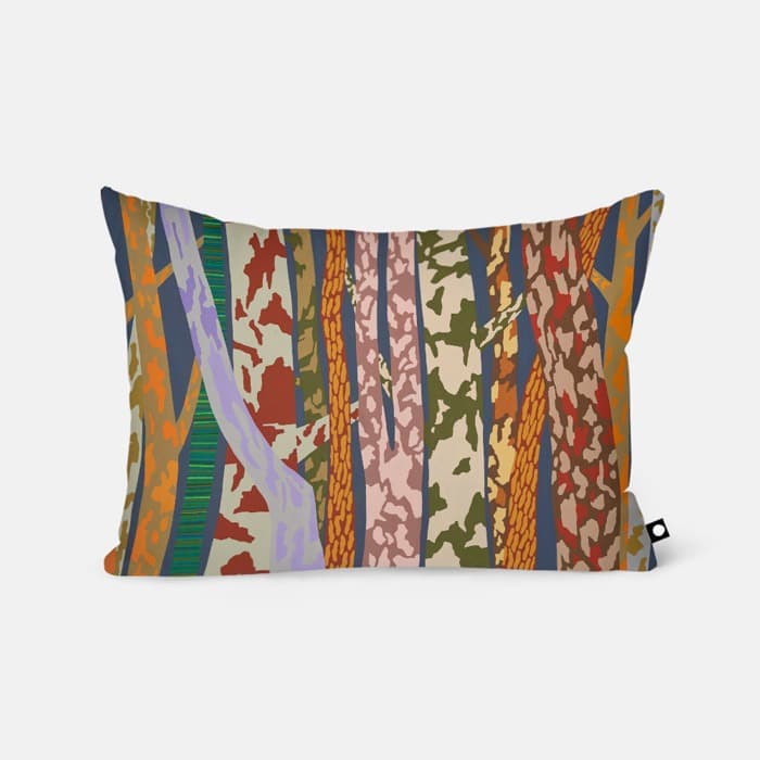 나무들 베개 커버 이미지