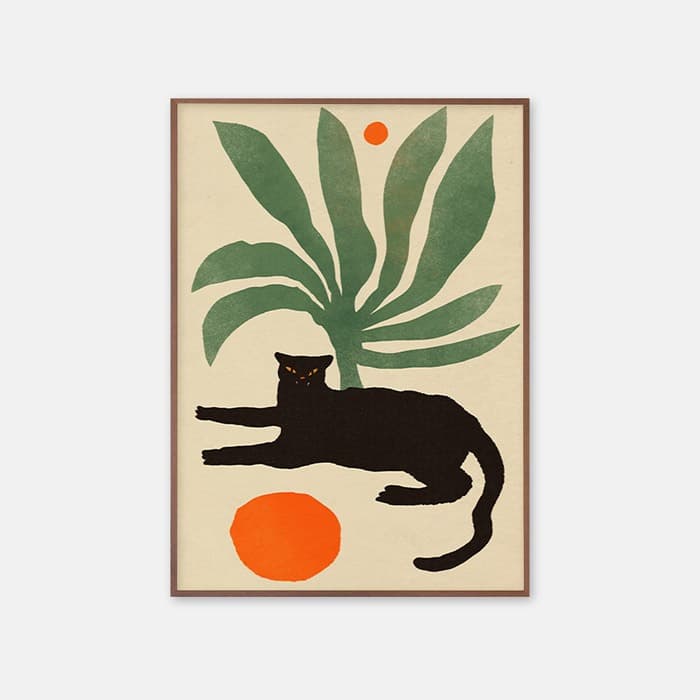 resting panther 포스터 이미지