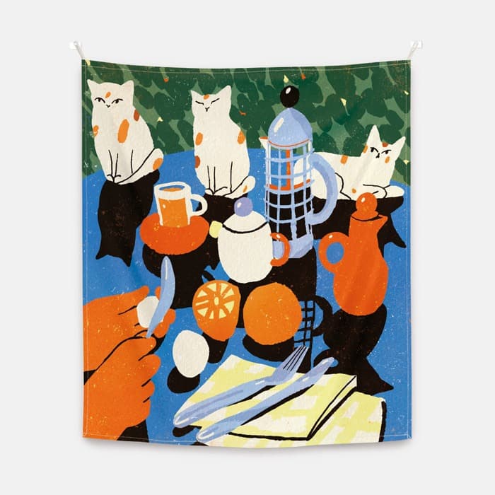 morning still life 패브릭 포스터 대형 이미지