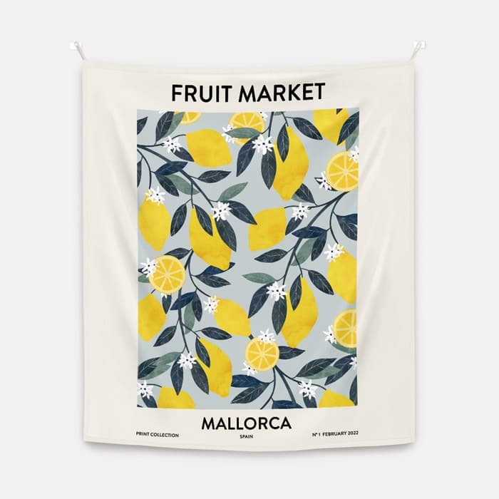 마요르카 과일 시장 / Mallorca Fruit Market 패브릭 포스터 대형 이미지