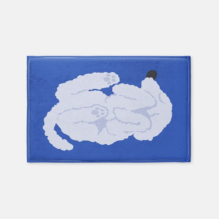 강아지식빵(blue) 발매트 이미지