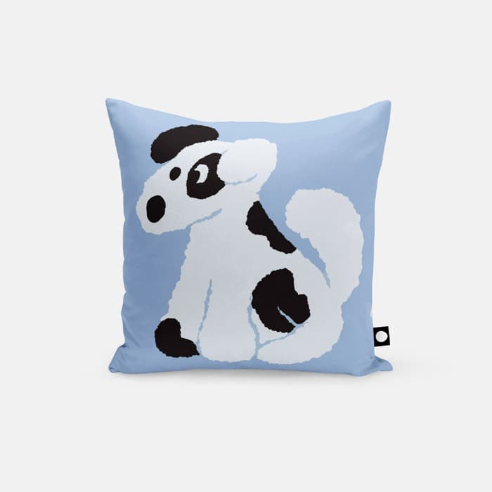 바둑이 쿠션 커버 이미지