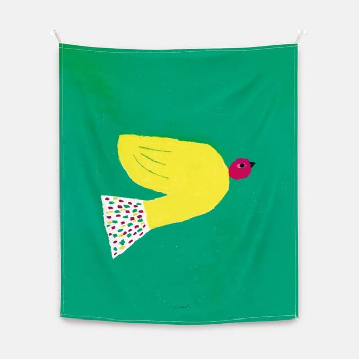 Yellow bird 패브릭 포스터 대형 이미지