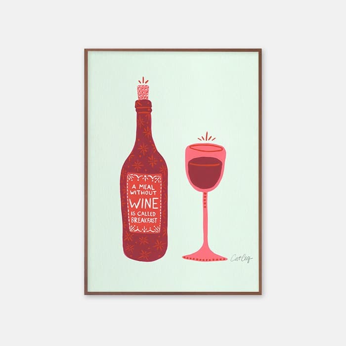 Breakfast Wine_Mint 포스터 이미지