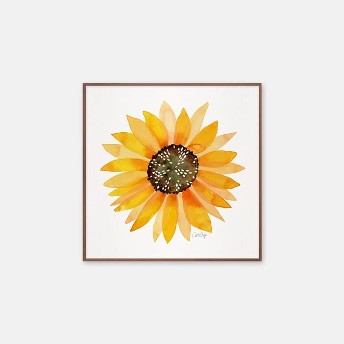 SingleSunflower_Yellow 포스터 이미지