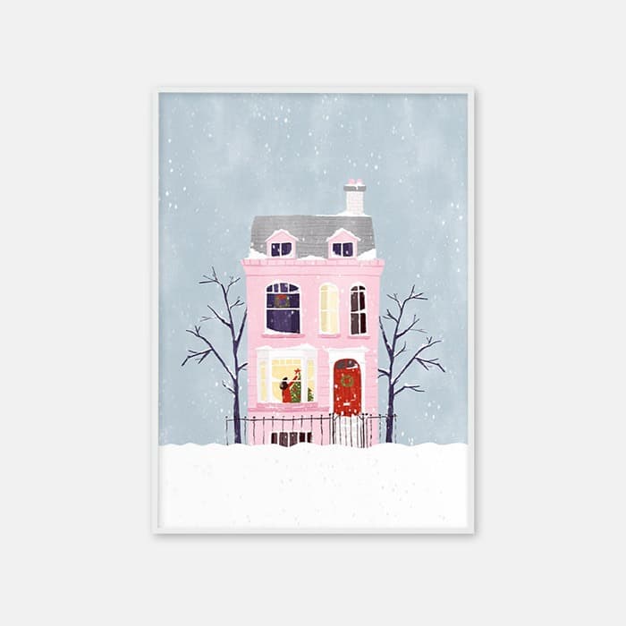 Pink house 포스터 이미지