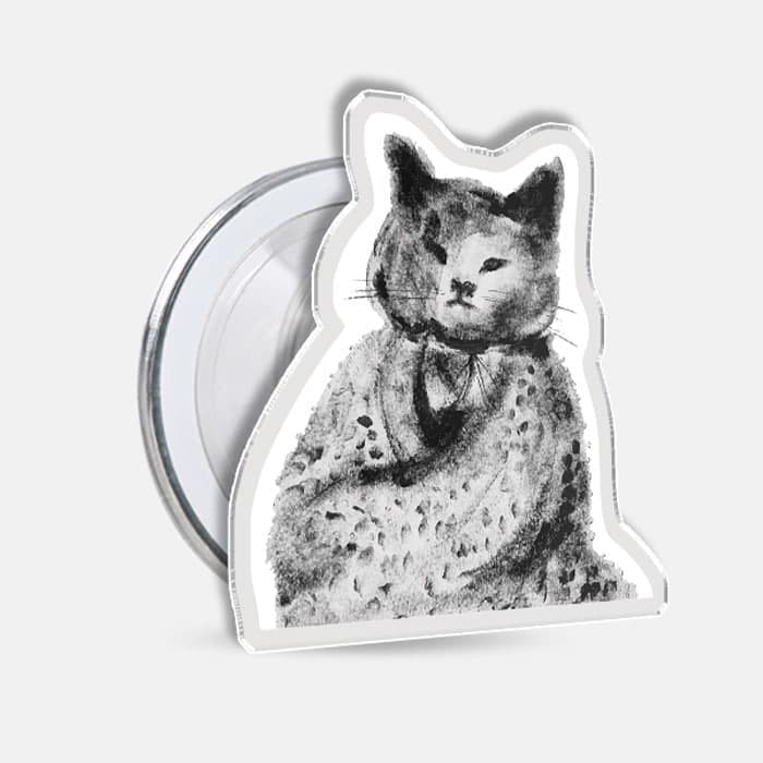 옷을 입은 고양이 맥세이프 톡 이미지