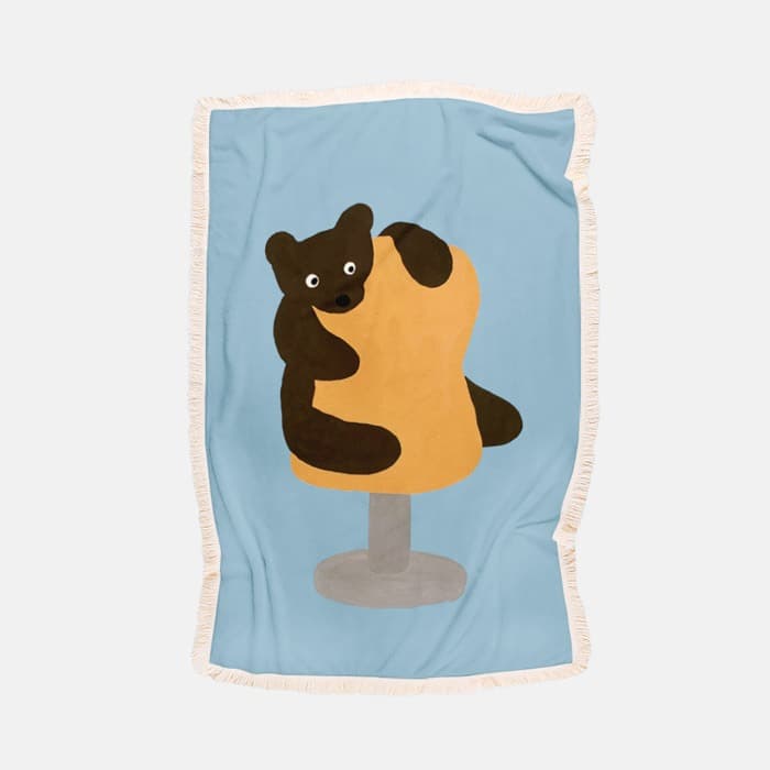 doesn't sit properly 극세사 담요 이미지