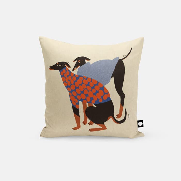 autumn doggos 쿠션 커버 이미지