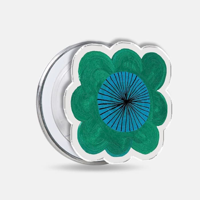 Six green flowers 맥세이프 톡 이미지