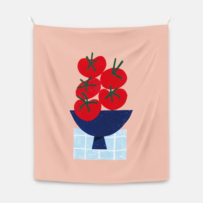 Tomatoes 패브릭 포스터 대형 이미지