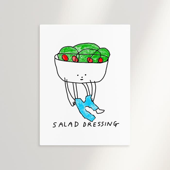 Salad dressing 캔버스 액자 이미지