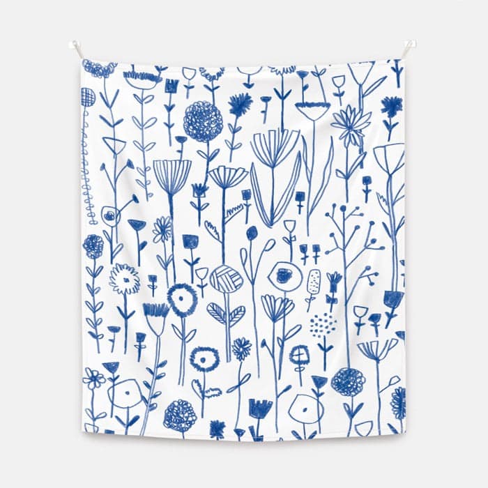 Flower field 패브릭 포스터 대형 이미지