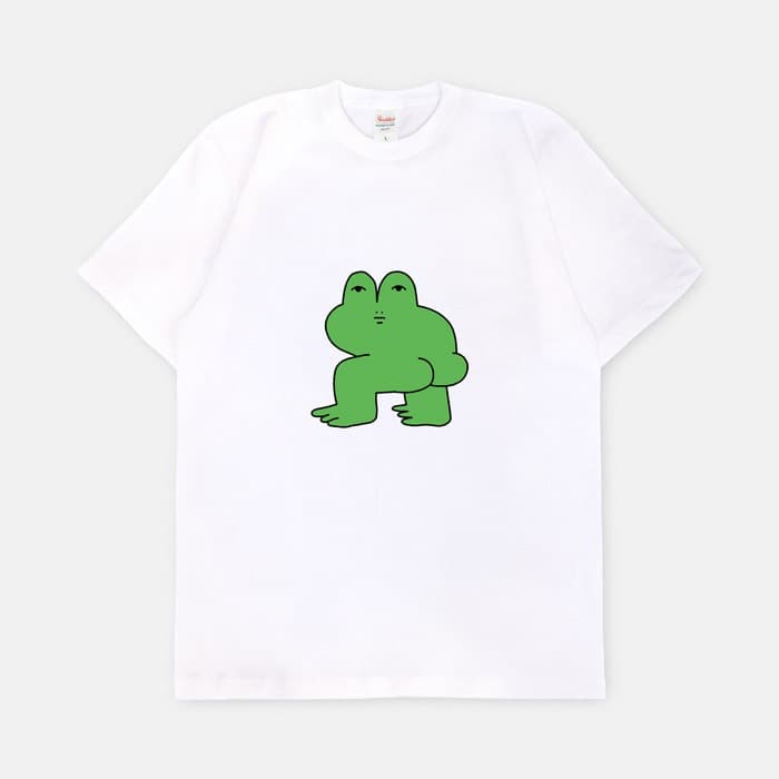 뒷다리가쑥 반팔티셔츠 이미지