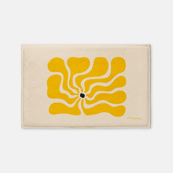 백합 발매트 이미지