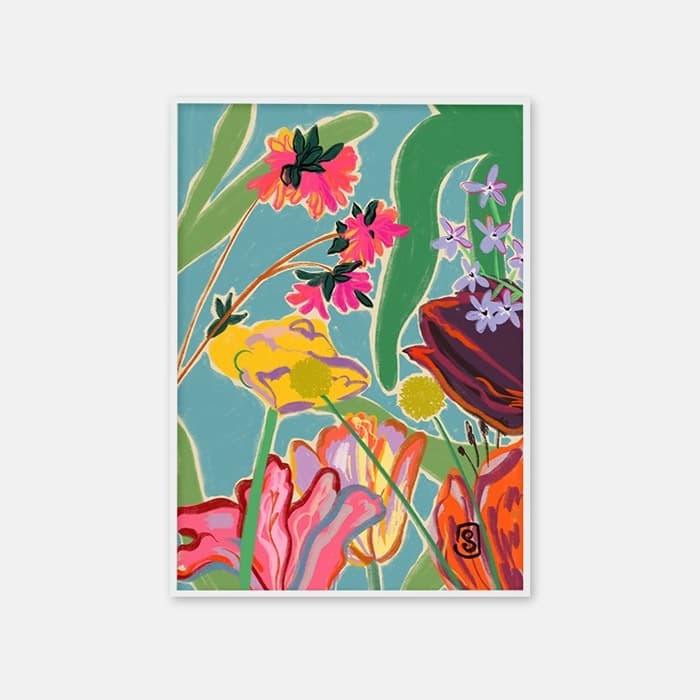 COLOURFUL FLOWERS MEDITATION 포스터 이미지