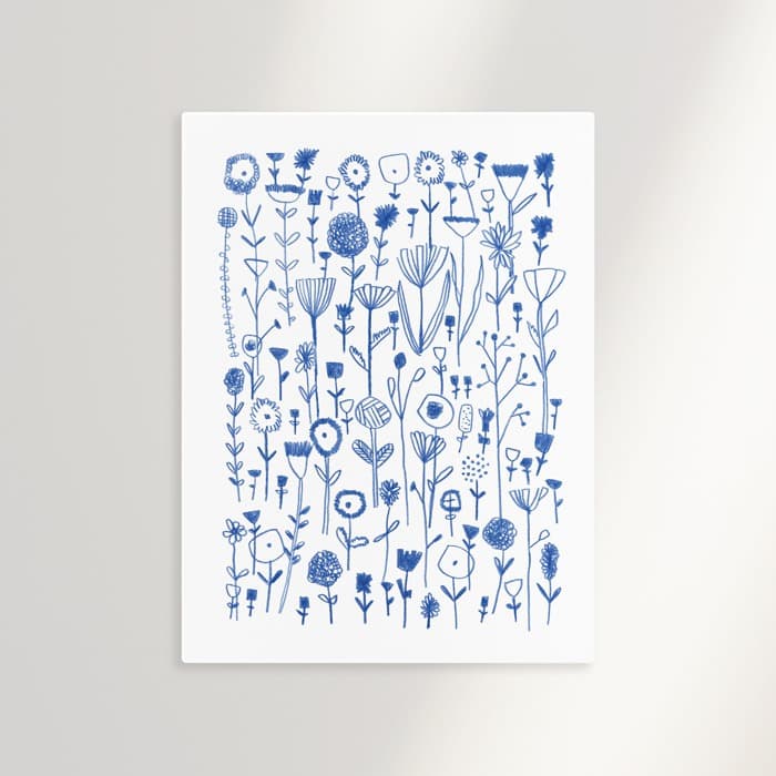 Flower field 캔버스 액자 이미지