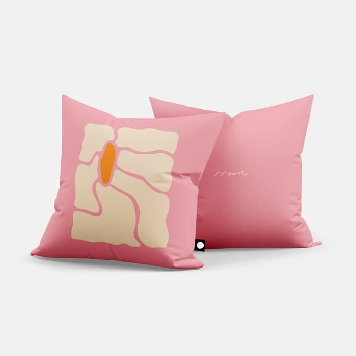 카모마일 쿠션 커버 이미지